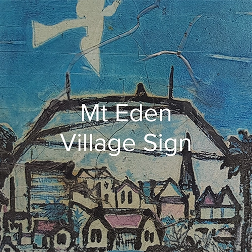 Mt Eden Village Sign